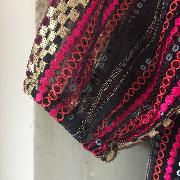 Trina Turk Junket Off-the-Shoulder Sequin Dress (NWT) - Picture 8 of 14